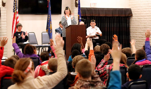 Portage Veterans Day ceremony